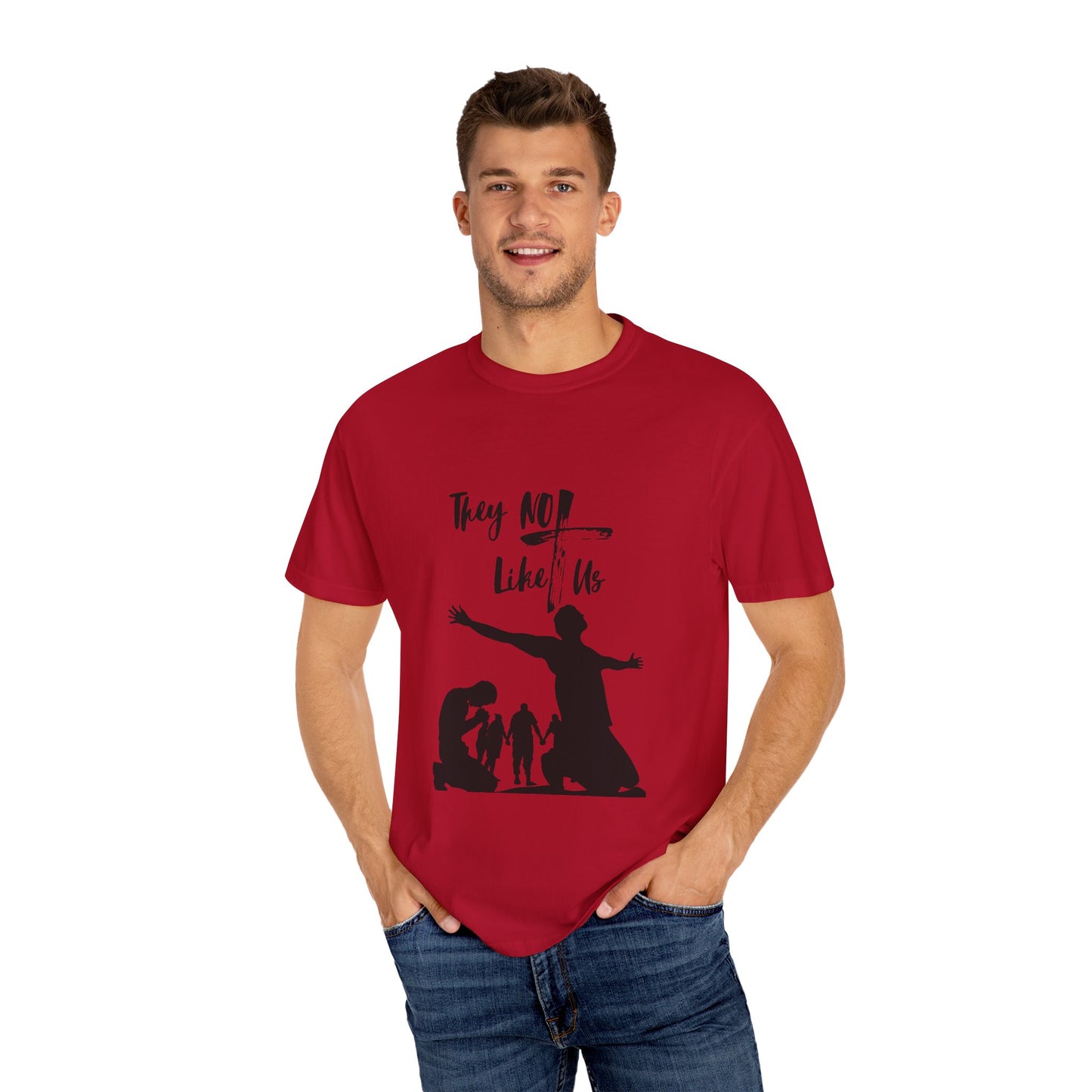 They Not Like Us" Inspirational Graphic Tee