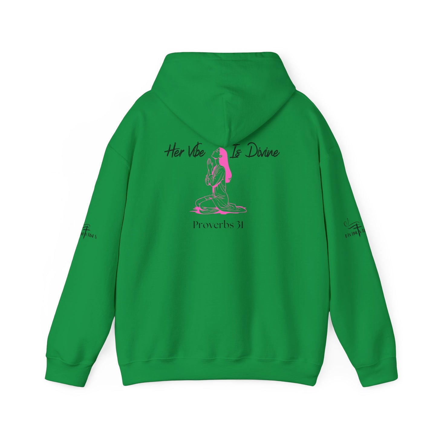 Her Vibe Is Divine Hooded Sweatshirt