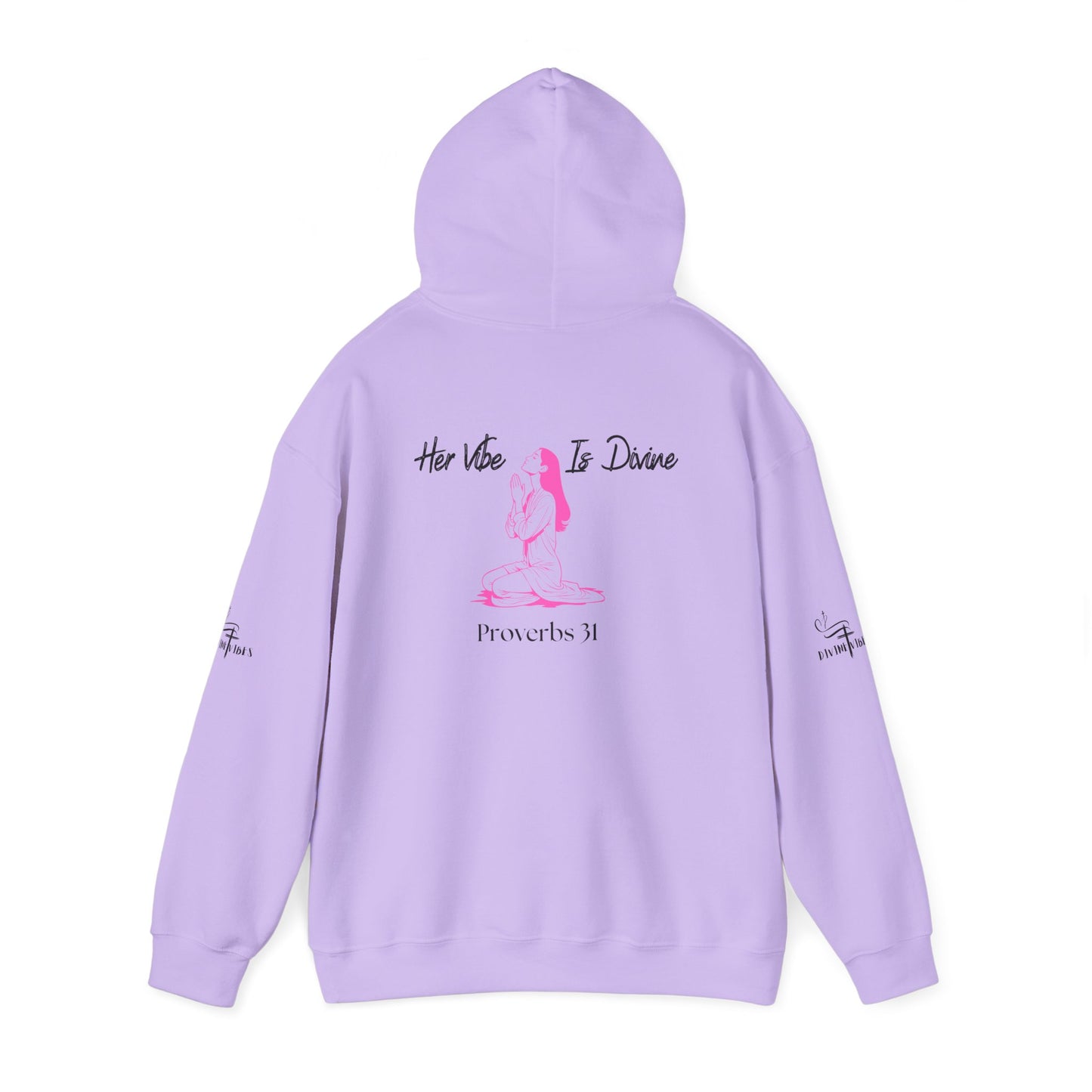 Her Vibe Is Divine Hooded Sweatshirt