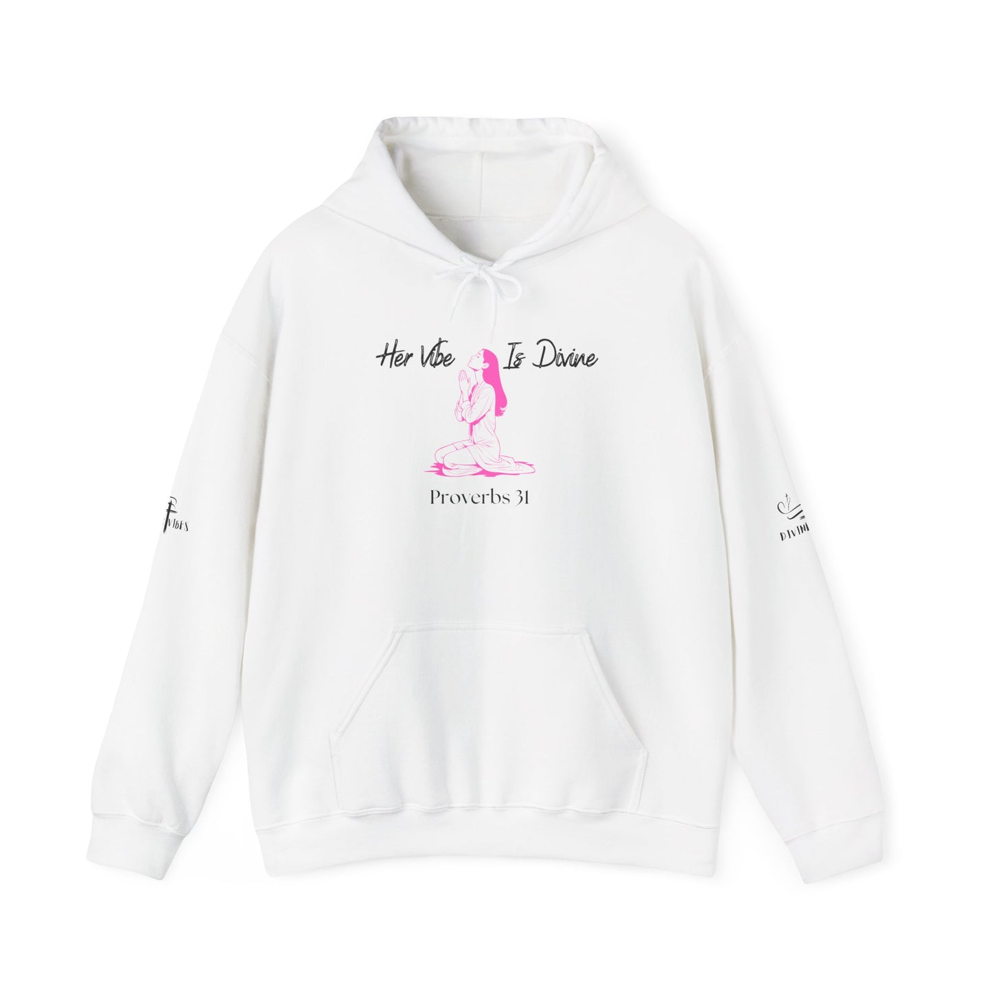 Her Vibe Is Divine Hooded Sweatshirt