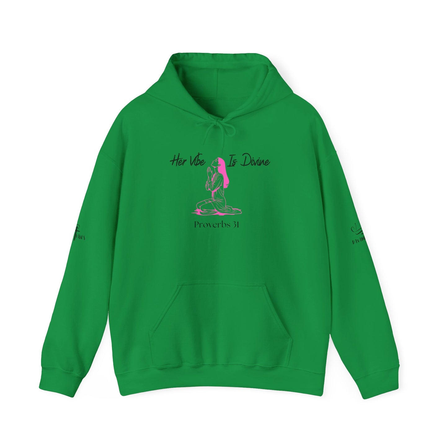 Her Vibe Is Divine Hooded Sweatshirt