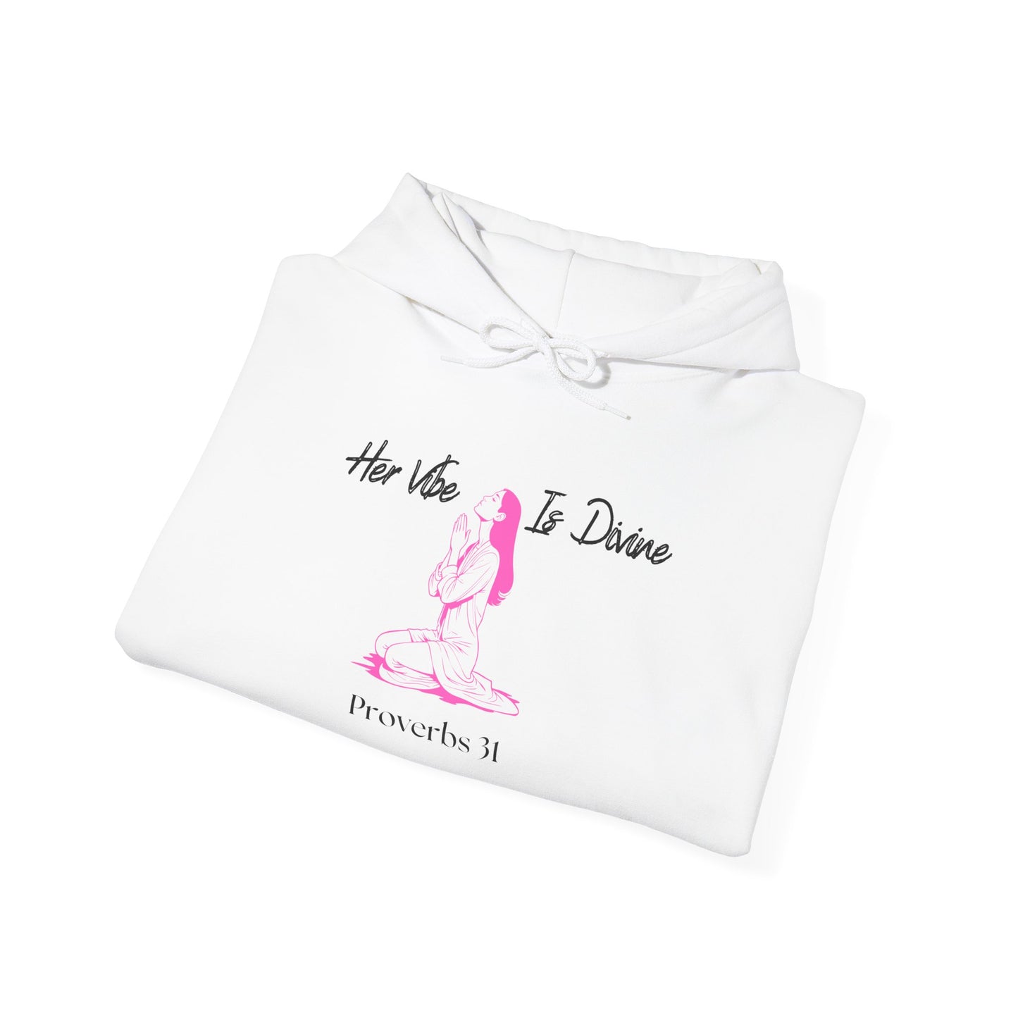 Her Vibe Is Divine Hooded Sweatshirt