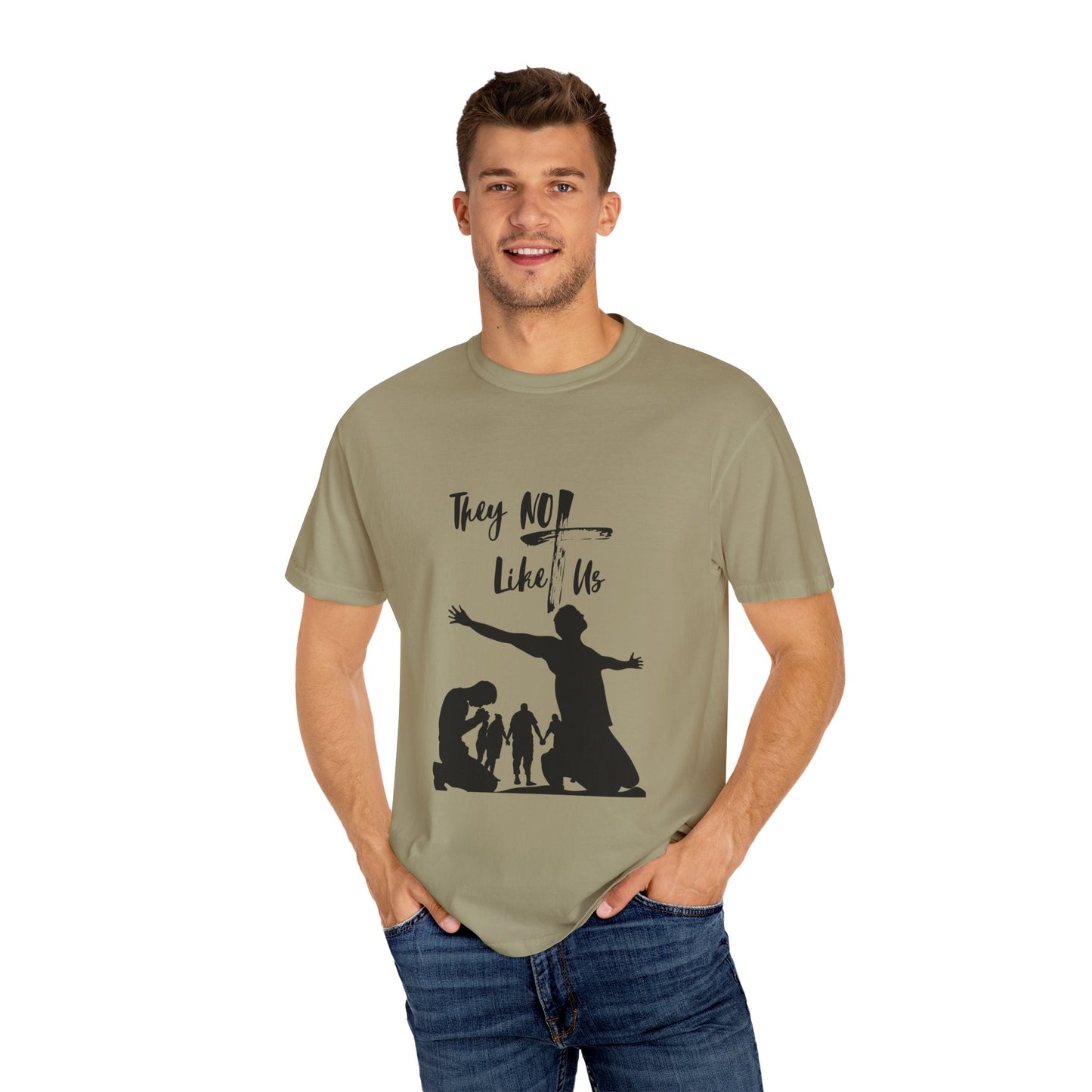 They Not Like Us" Inspirational Graphic Tee