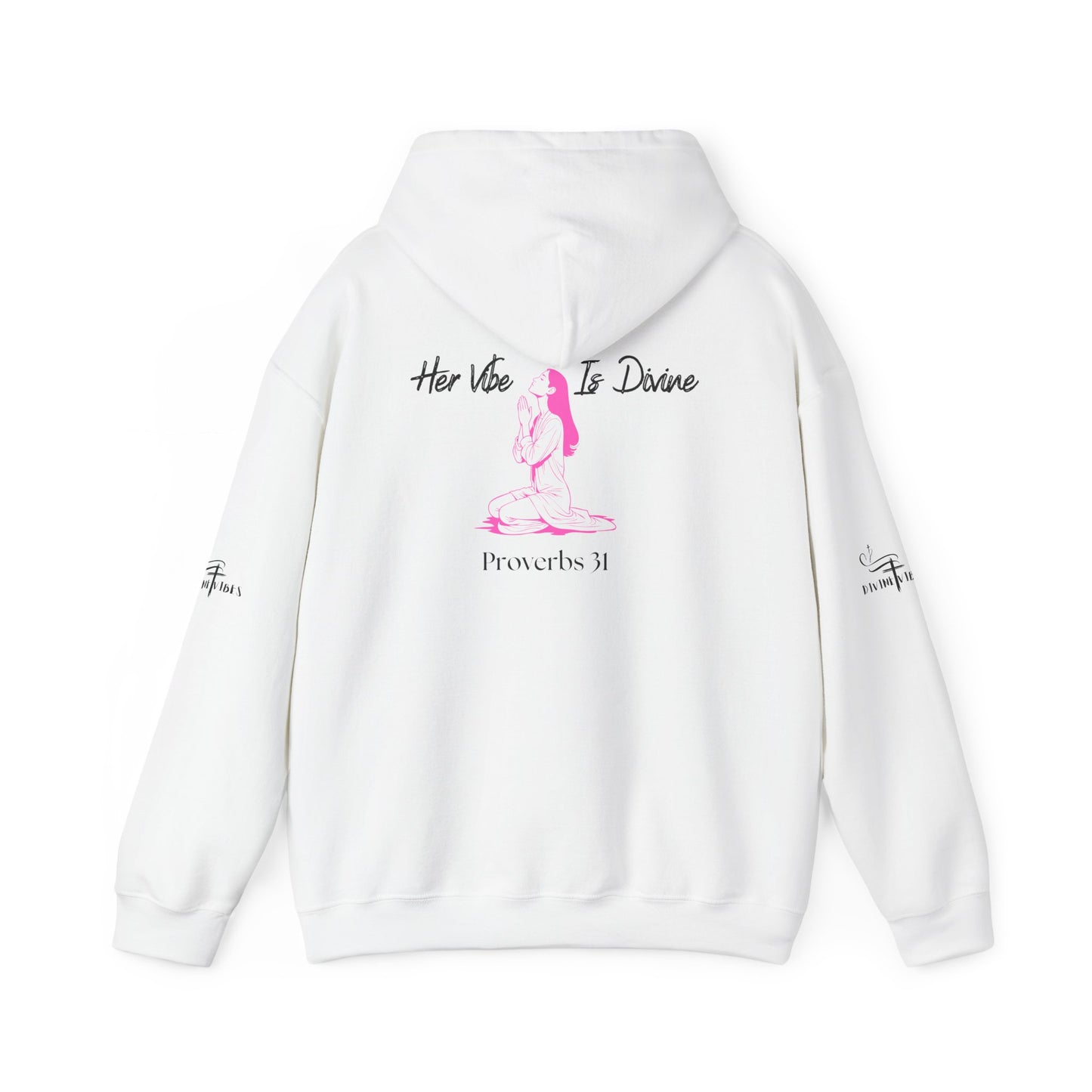 Her Vibe Is Divine Hooded Sweatshirt