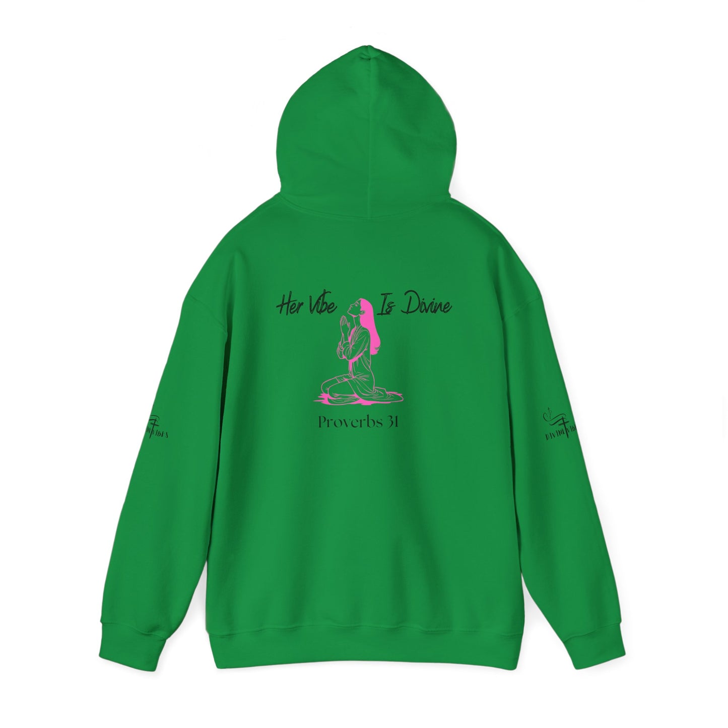 Her Vibe Is Divine Hooded Sweatshirt
