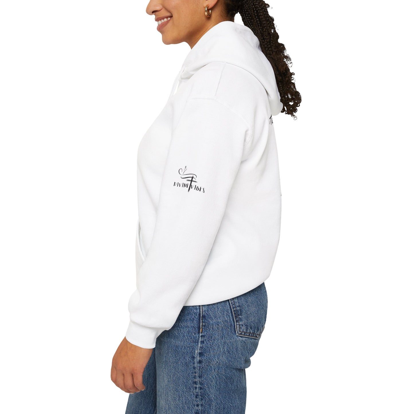 Her Vibe Is Divine Hooded Sweatshirt