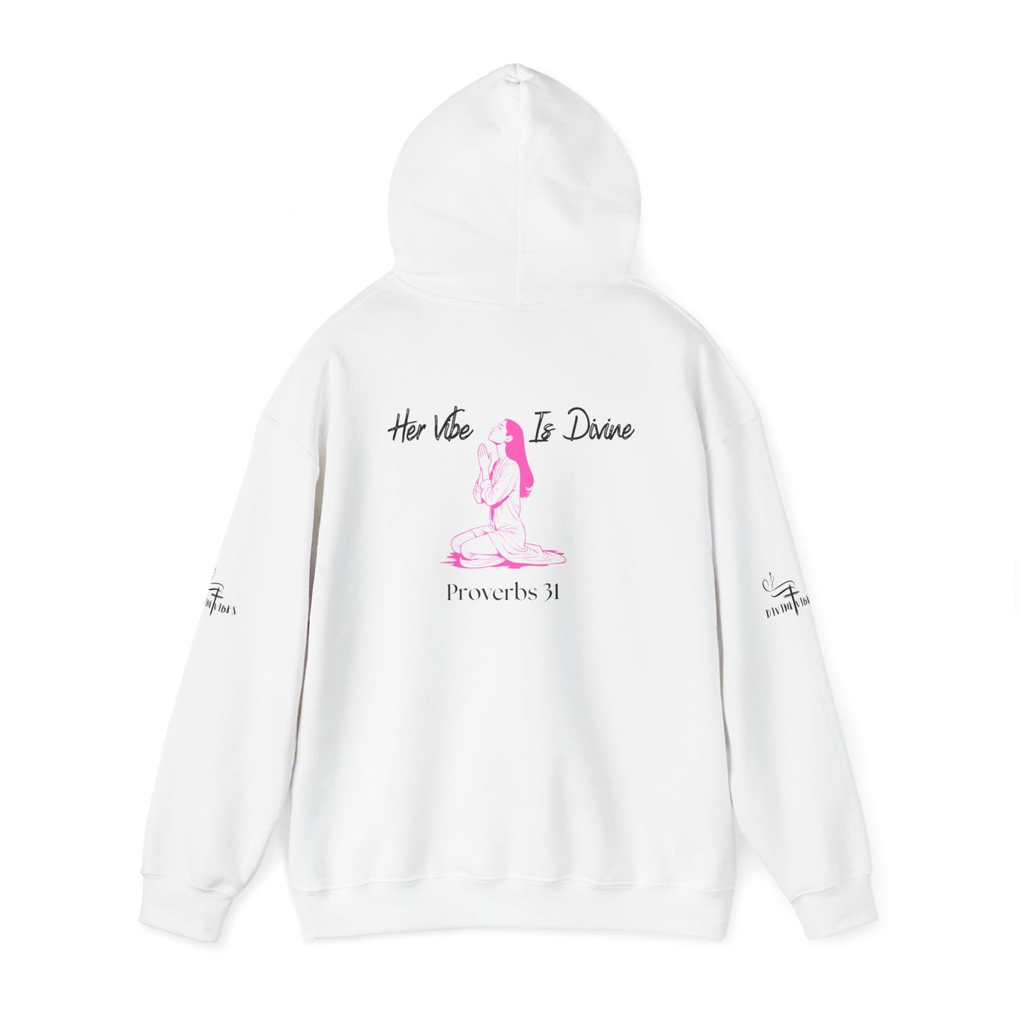Her Vibe Is Divine Hooded Sweatshirt