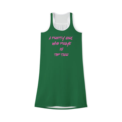 A girl who prays-Racerback Dress