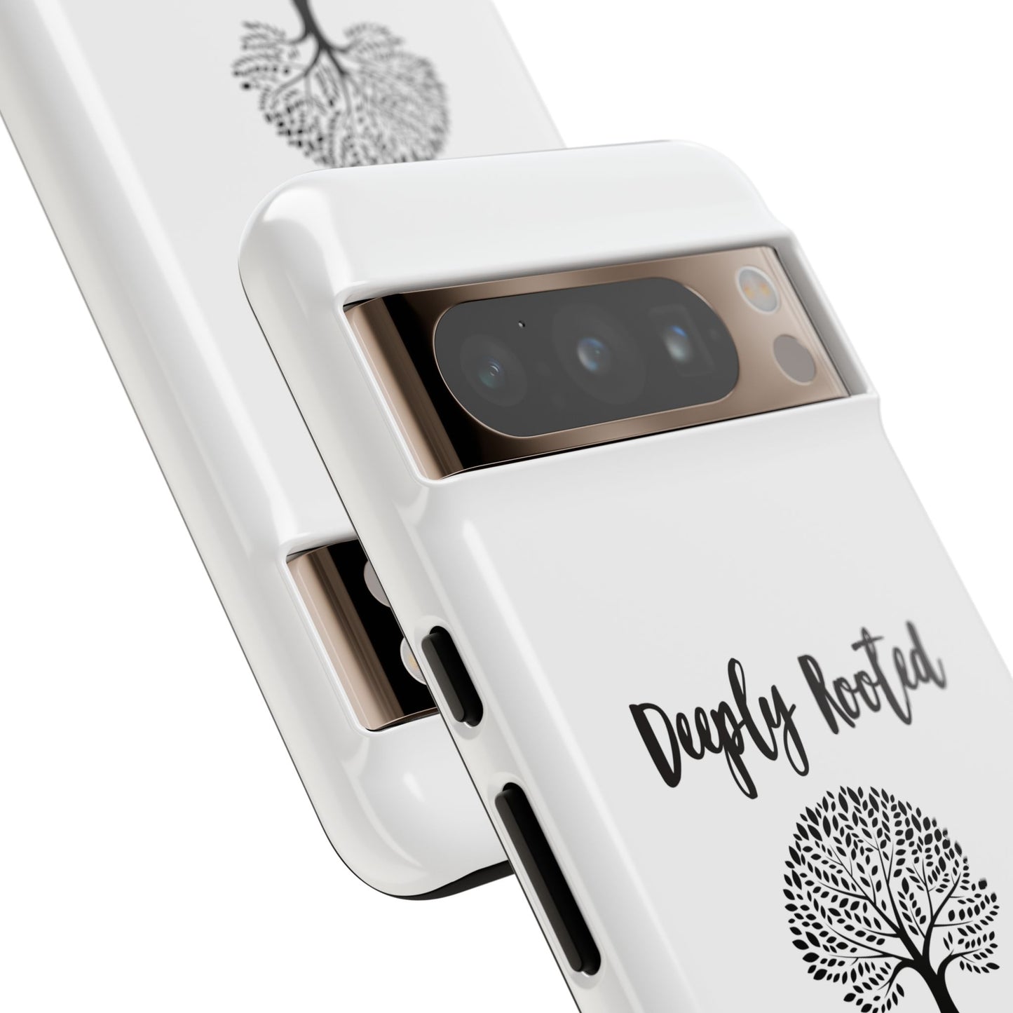 Deeply Rooted Phone Case - Inspirational Tree Design for Faith and Strength
