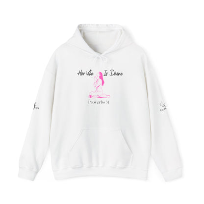 Her Vibe Is Divine Hooded Sweatshirt