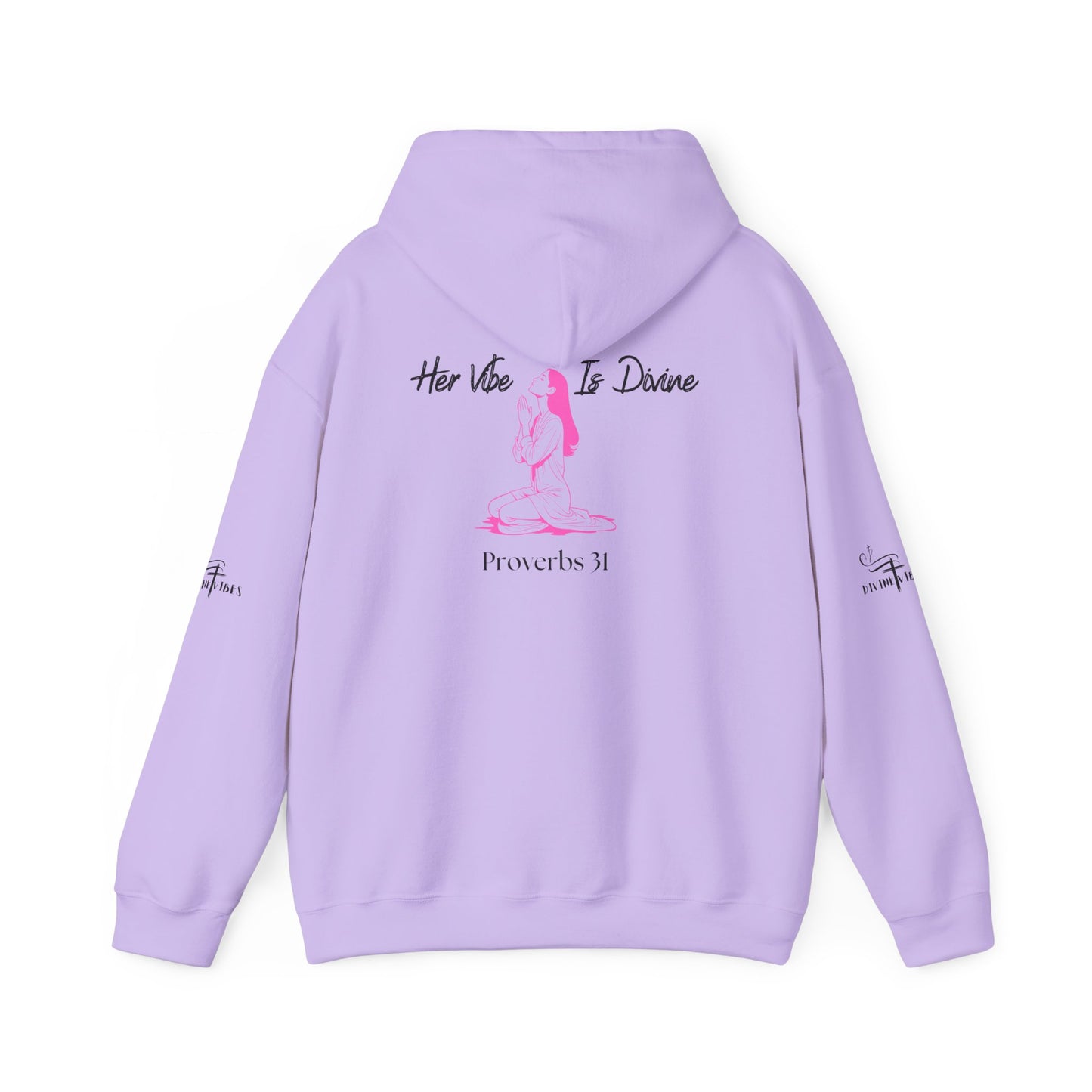 Her Vibe Is Divine Hooded Sweatshirt