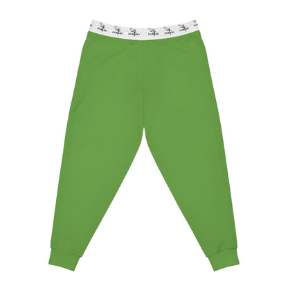 Her Vibe is Divine Proverbs 31 Green Athletic Joggers - Motivational Fitness Pants for Women