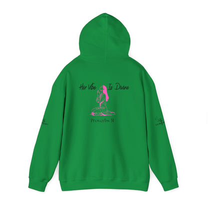 Her Vibe Is Divine Hooded Sweatshirt