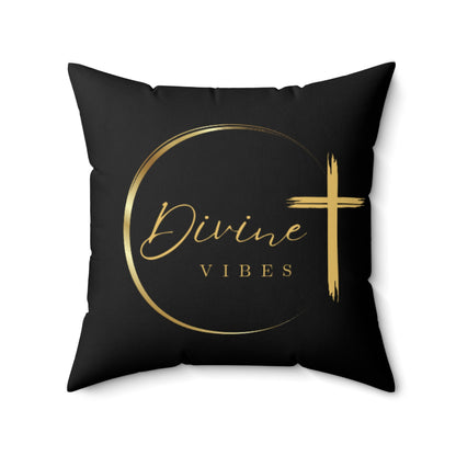 Divine Vibes Decorative Pillow - Inspirational Home Accent