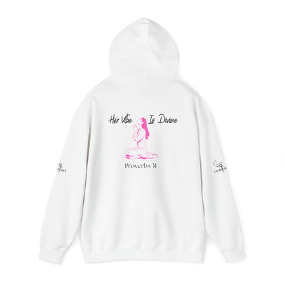 Her Vibe Is Divine Hooded Sweatshirt